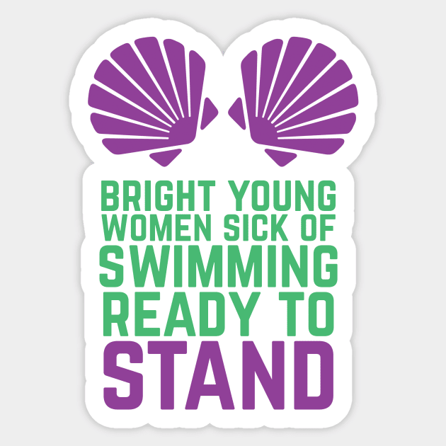 Bright Young Women Sticker by snitts